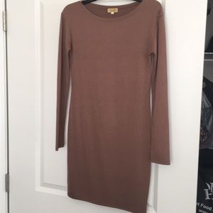 Light brown Piko dress